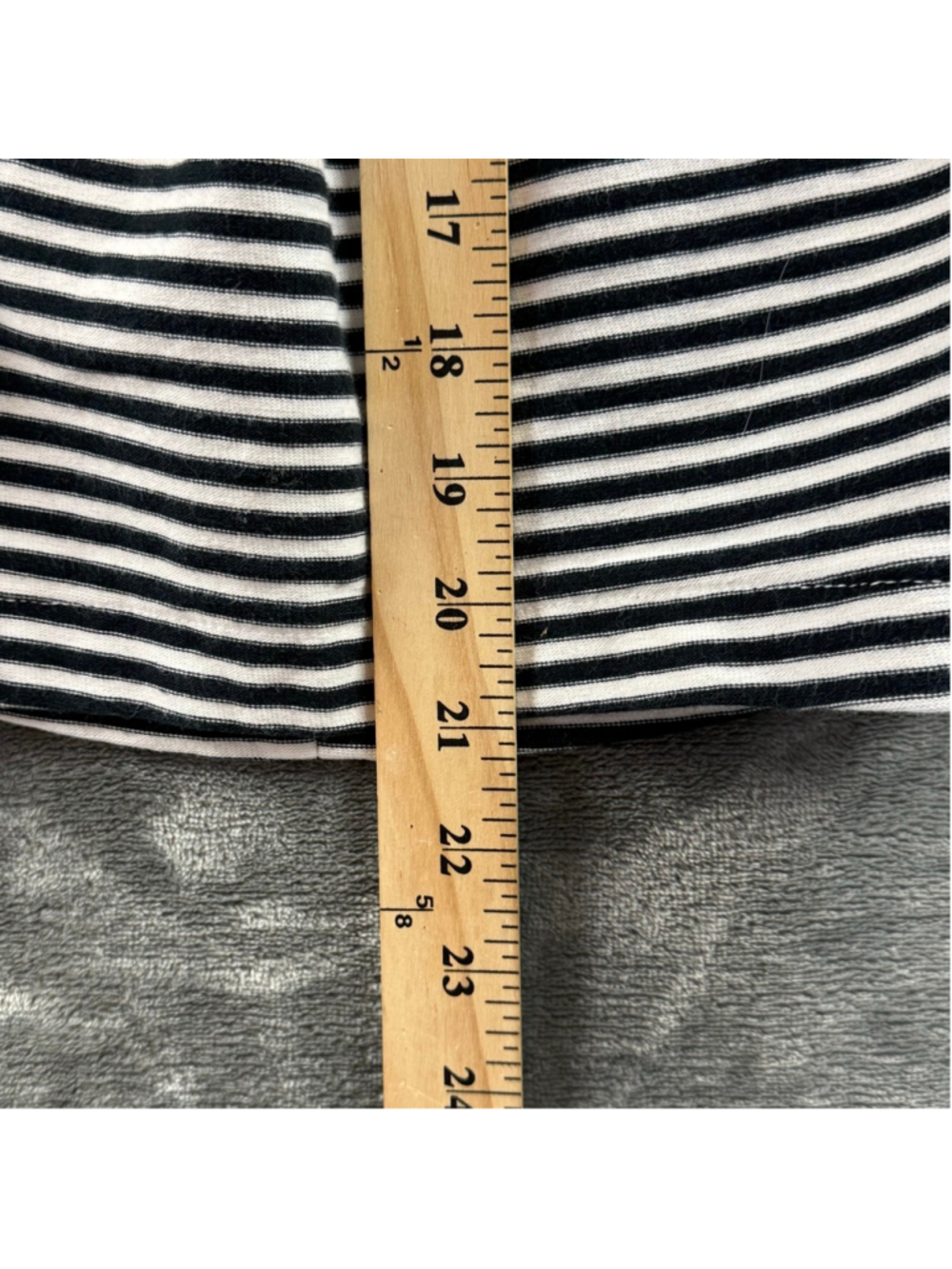 Yoshi Kondo Skirt Women S Pleated A-Line Japan Quiet Luxury Nautical Stripe Navy - Picture 6 of 10